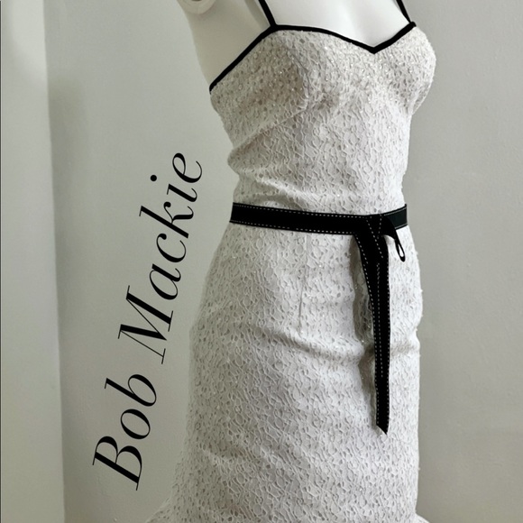 Bob Mackie Eyelet Dress with Bolero - Picture 13 of 15